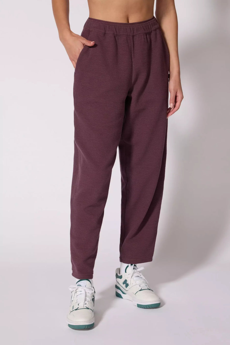 Solace Textured Barrel Leg Pant