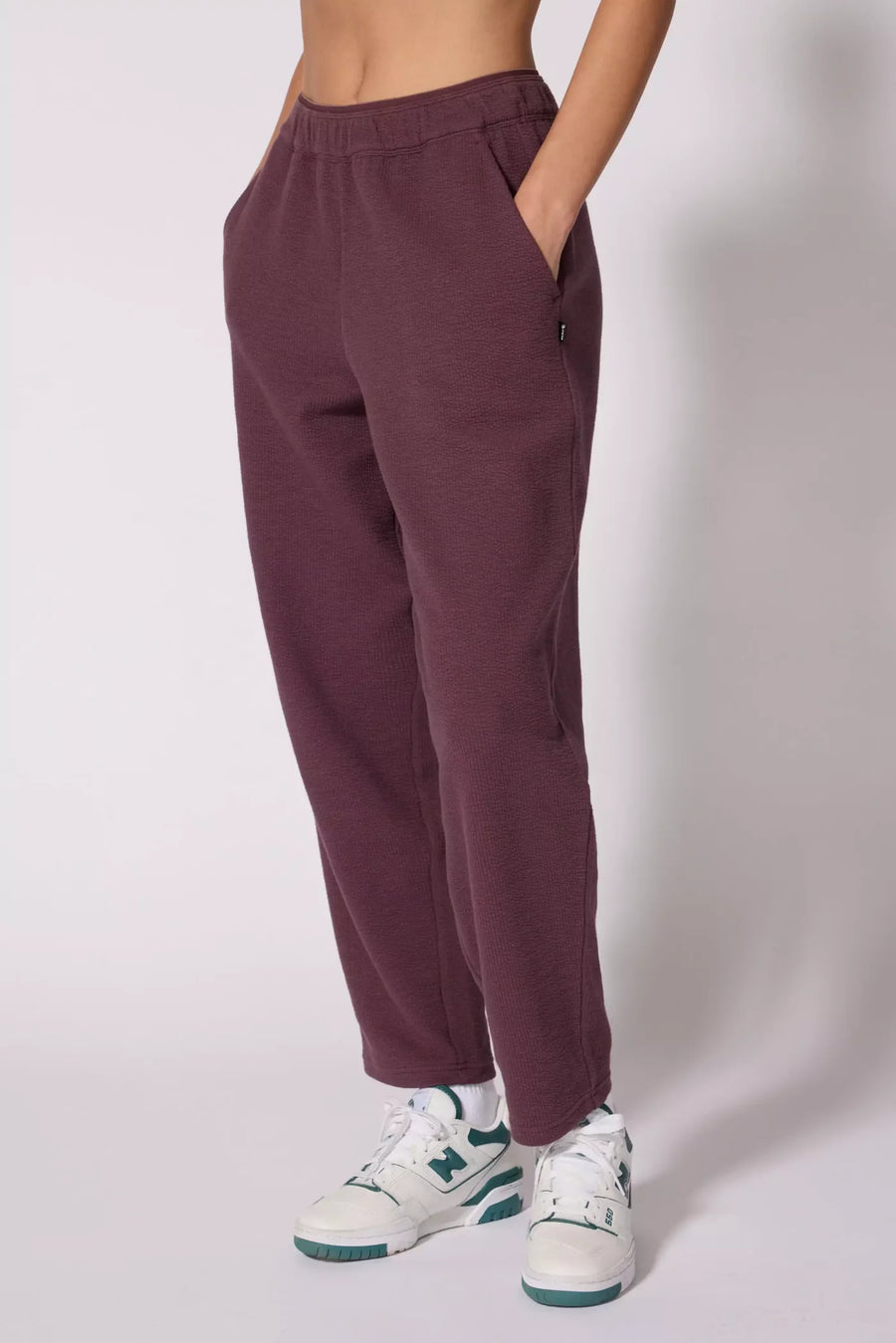 Solace Textured Barrel Leg Pant