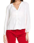 Bella Dahl Full Sleeve Raglan Button Down Blouse