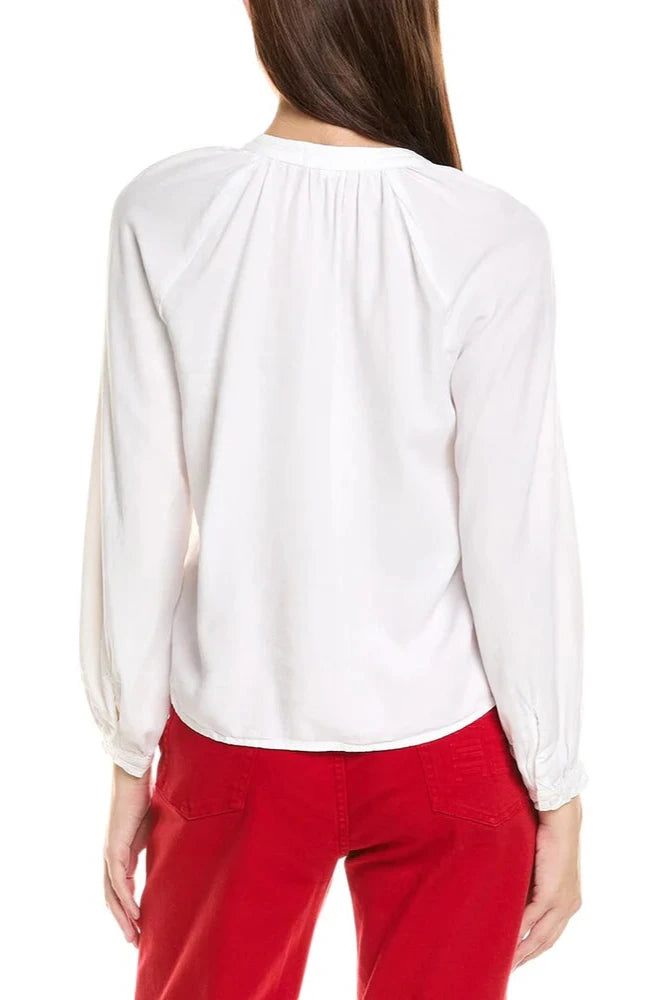 Bella Dahl Full Sleeve Raglan Button Down Blouse