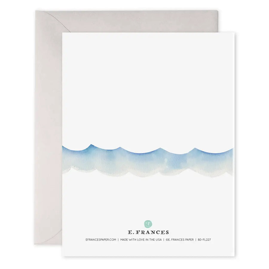 E. Frances Mermaid Birthday Greeting Card