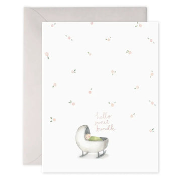 E. Frances Hello Sweet Bundle New Baby Greeting Card