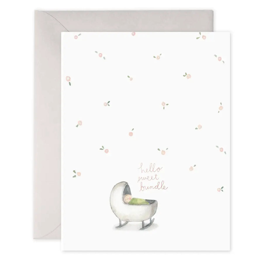 E. Frances Hello Sweet Bundle New Baby Greeting Card