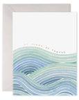 E.Frances Ocean of Thanks Greeting Card