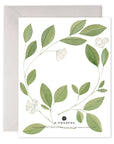 E. Frances Magnolia Sympathy Greeting Card