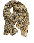 Chandra Off-White Pure Cotton Scarf