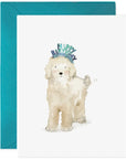 E. Frances Lucy Dog Labradoodle Birthday Greeting Card