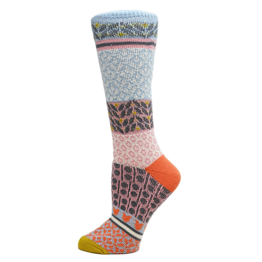 Ava Women's Fuzzy Crew Socks