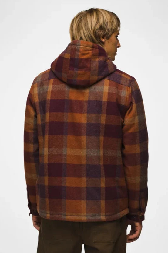 Asgard Hooded Flannel Shirt Jacket