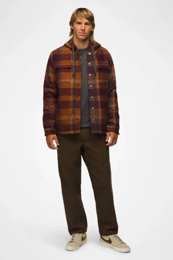 Asgard Hooded Flannel Shirt Jacket