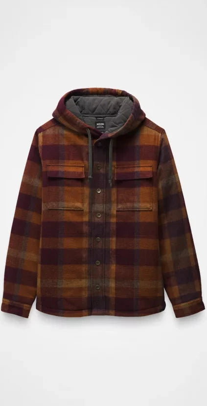 Asgard Hooded Flannel Shirt Jacket