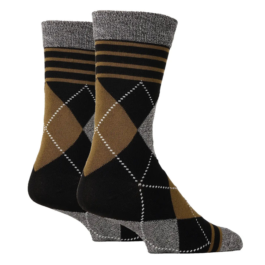 Mr/ Elliot Men's Premium Bamboo Crew Dress Socks