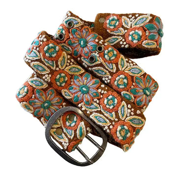 Jenny Krauss Ground Cover Embroidered Belt