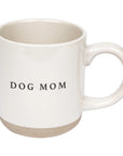 Dog Mom Stoneware Coffee Mug