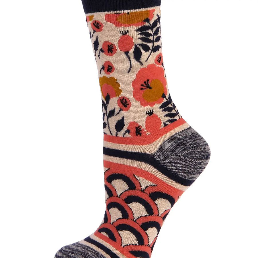 The Wild Women's Premium Bomboo Crew Dress Socks