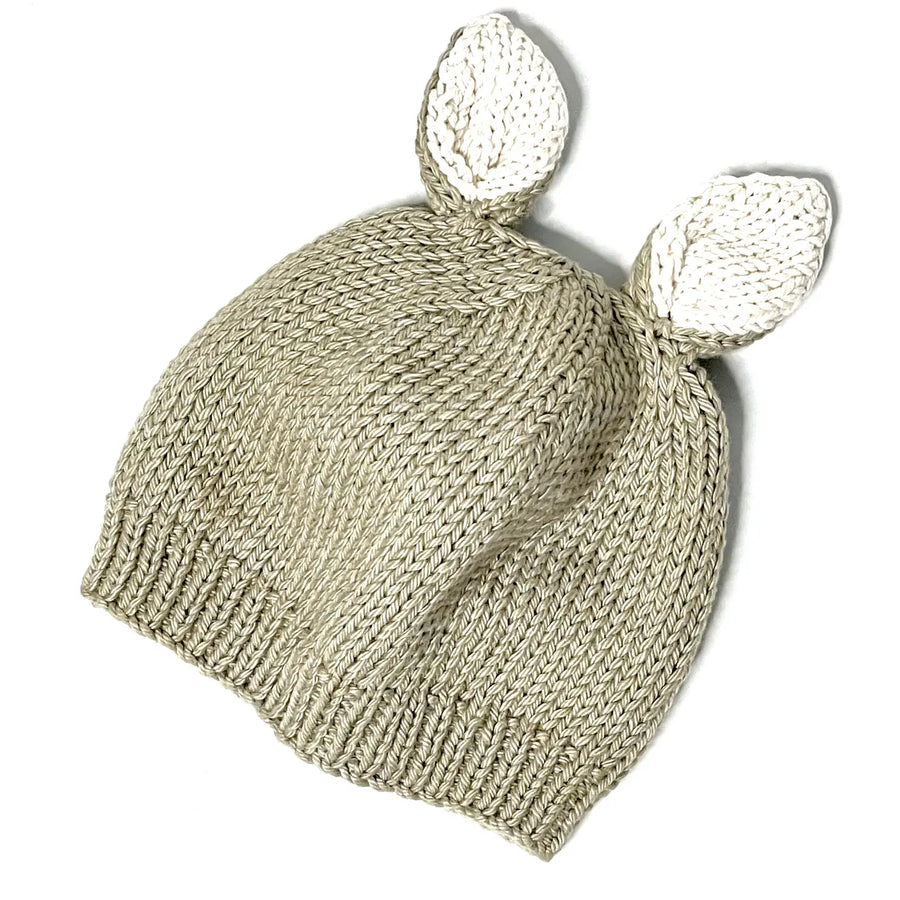 Pebble Organic Cotton Bunny Hat