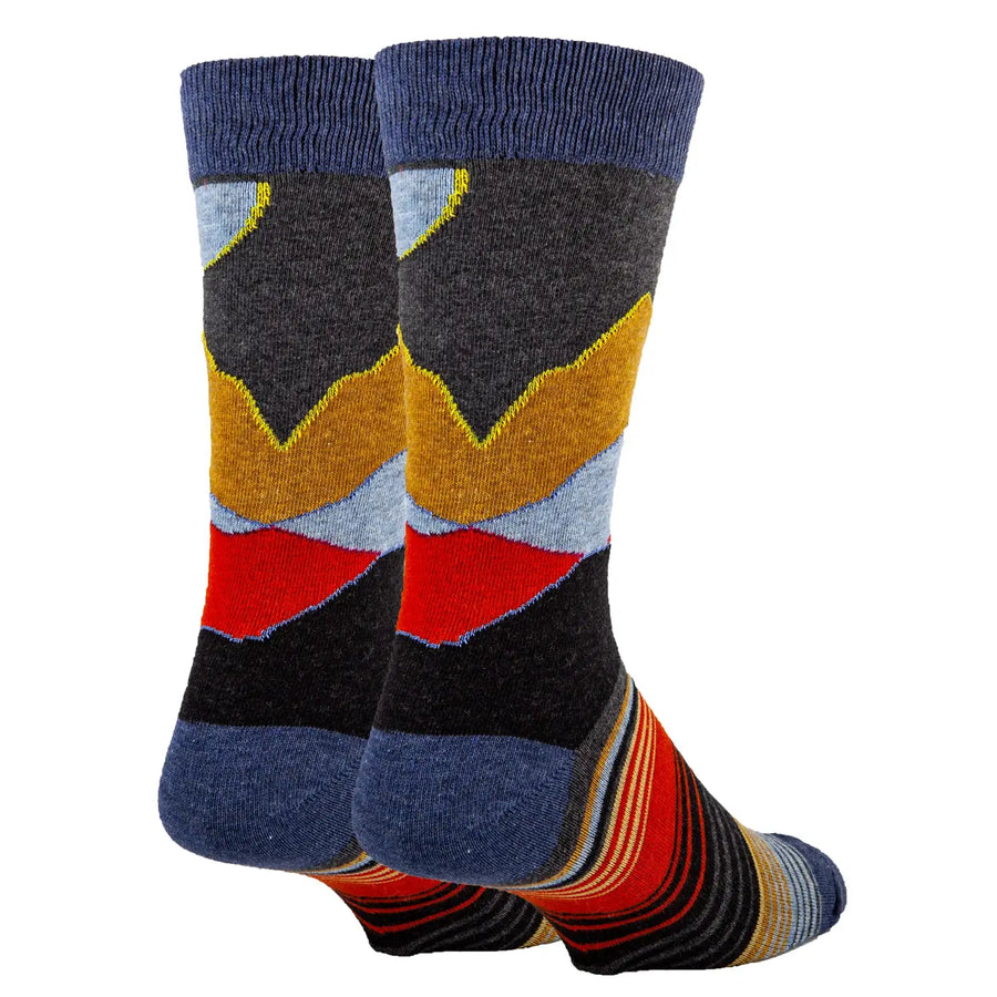 Midnight Sky's Men's Premium Cotton Crew Socks