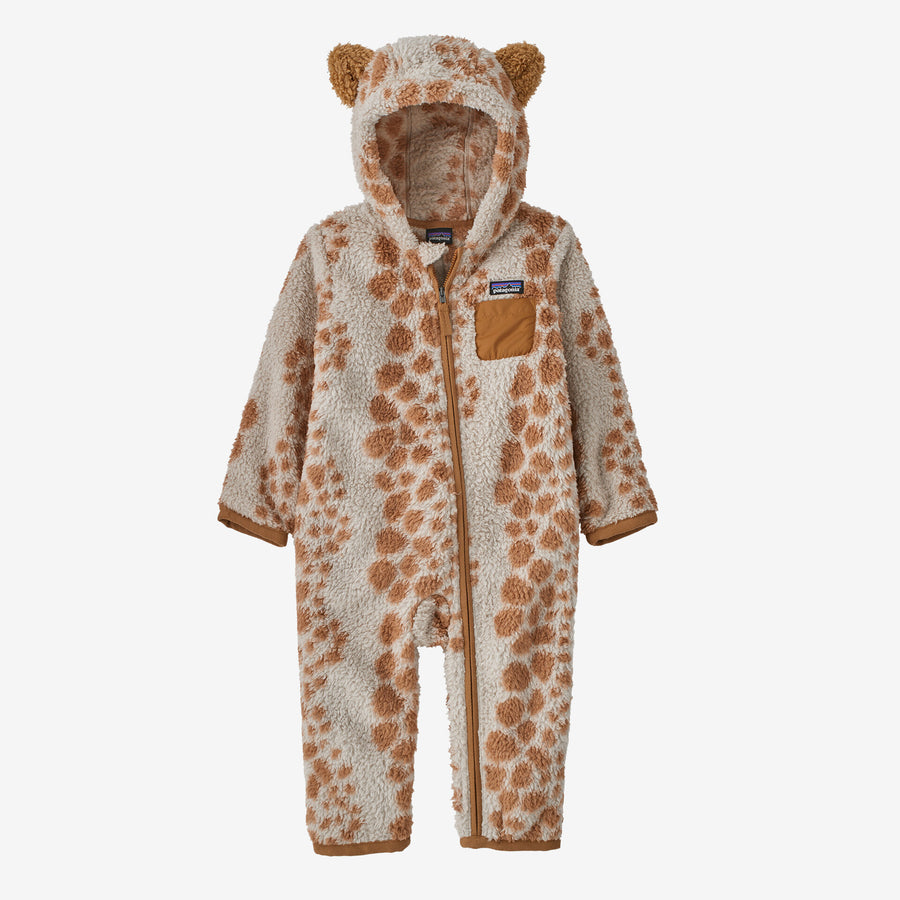 Patagonia Baby Furry Friends Bunting -  Venado: Shroom Taupe