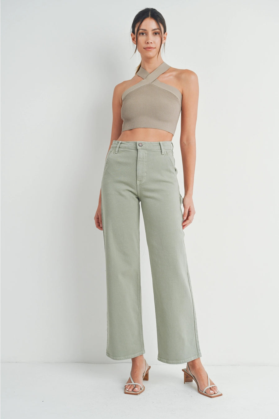 Light Olive Utility Pants