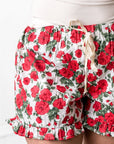 Fleur Ruffle Shorts Pajamas