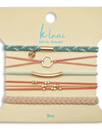 K'Lani Hair Tie Bracelets- Set of 5