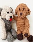 Pebble Stuffed Animal - Goldendoodle Dog