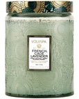 Voluspa French Cade 18oz Large Glass Jar Candle