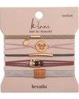 K'Lani Hair Tie Bracelets- Set of 5