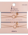 K'Lani Hair Tie Bracelets- Set of 5