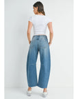 Denim Barrel Jeans