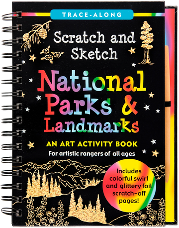 National Parks & Landmarks Scratch and Sketch