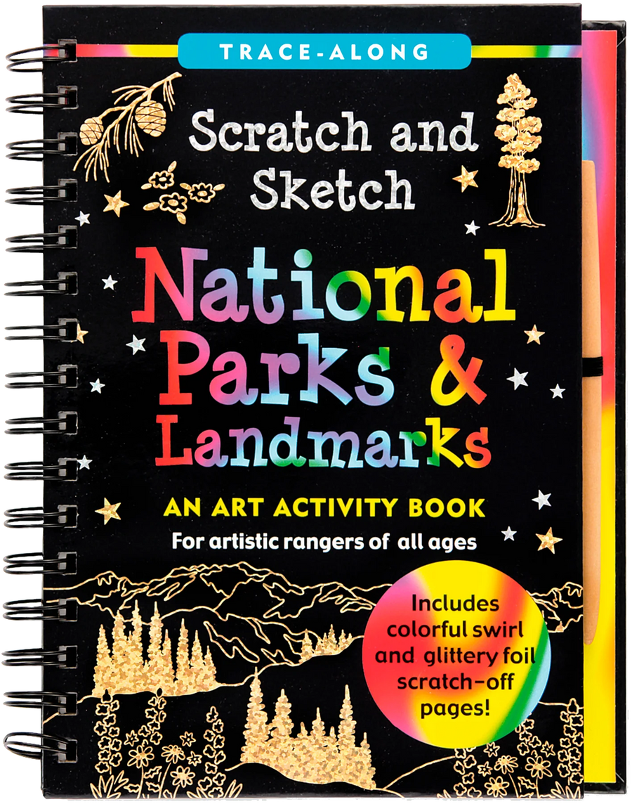 National Parks & Landmarks Scratch and Sketch