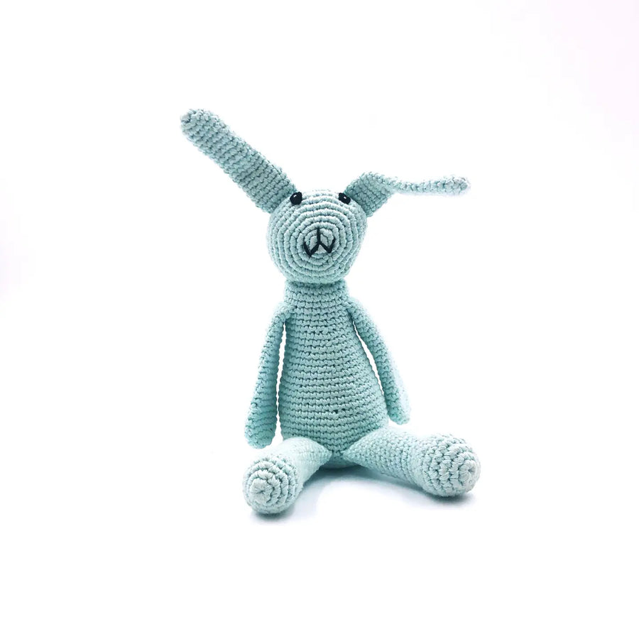 Pebble My First Bunny Organic Baby Rattle