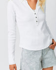 Spring Transitions Thermal Henley Top