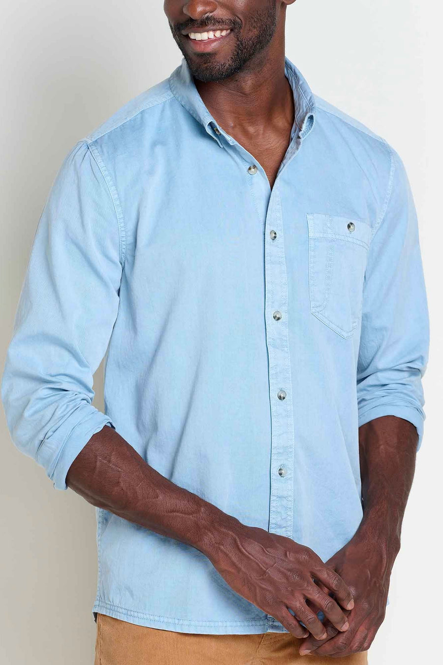 Arroyo Twill Long Sleeve Shirt-Skyway