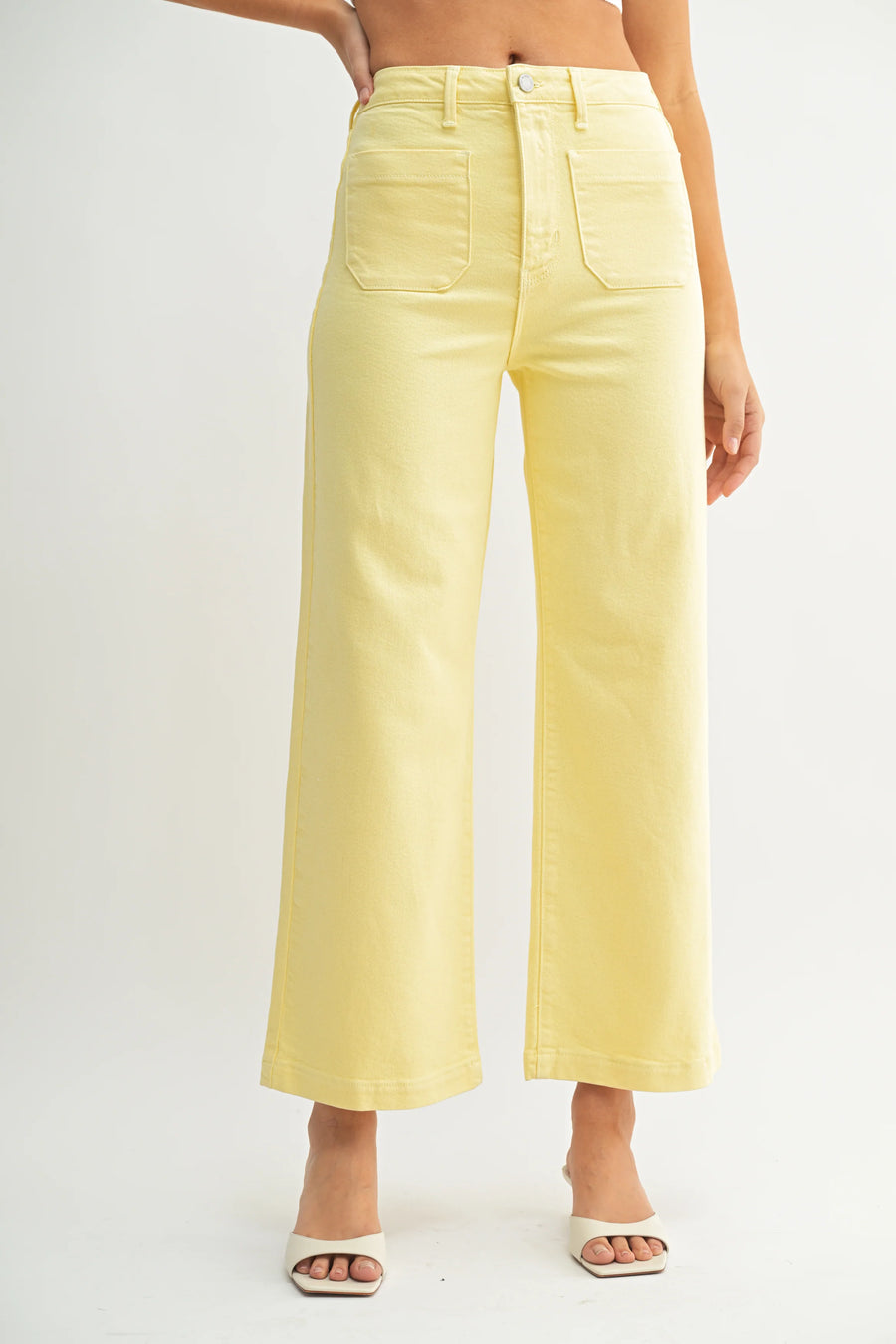 Sunshine Patch Pocket Wide Leg