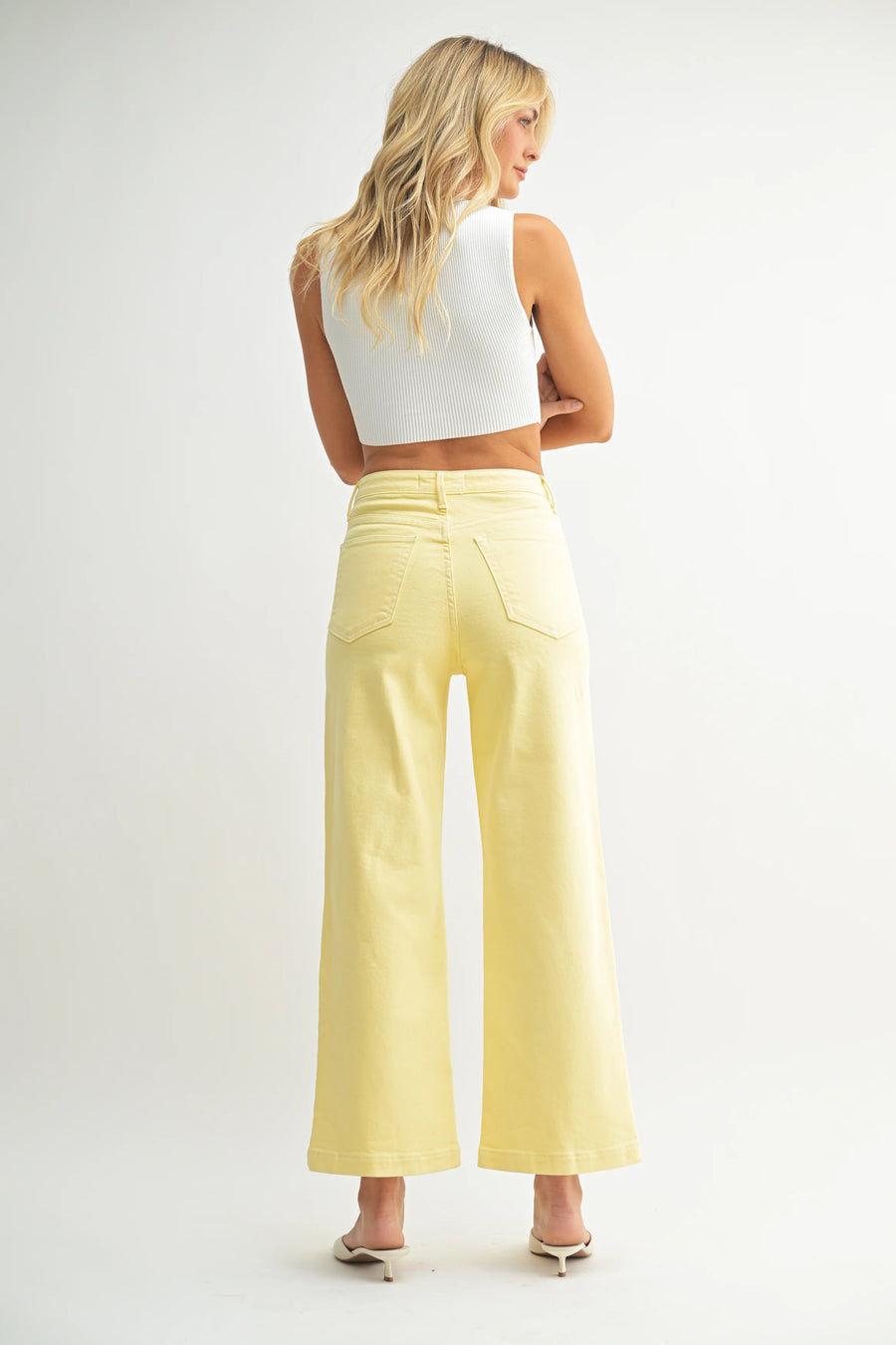 Sunshine Patch Pocket Wide Leg