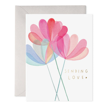 E. Frances Sending Love Thinking of You Greeting Card