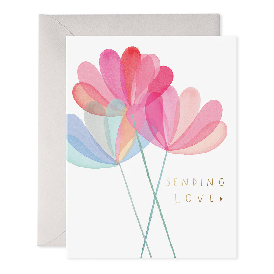 E. Frances Sending Love Thinking of You Greeting Card