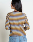 Foothill Long Sleeve Striped Crew T-Shirt