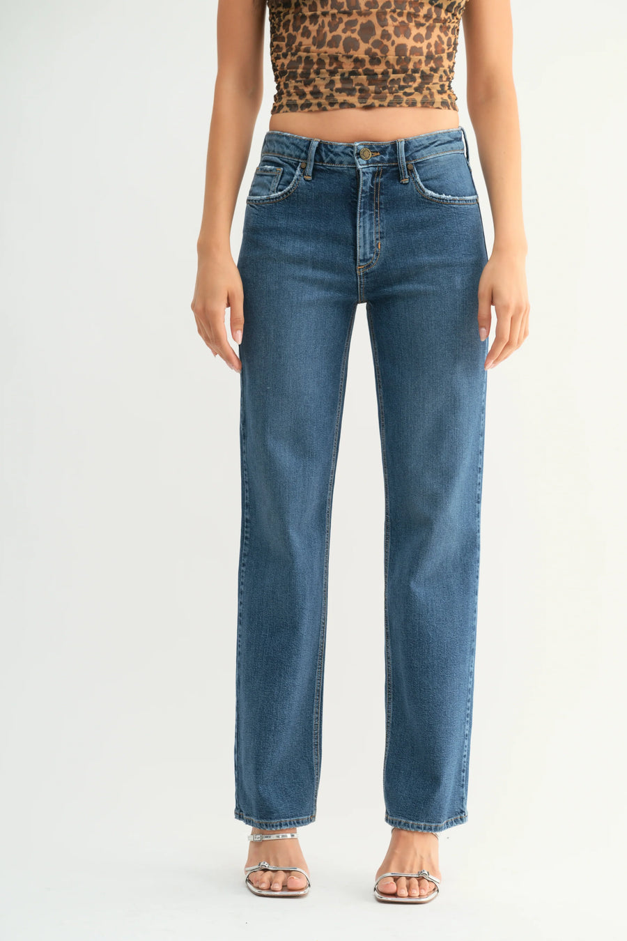 Super Soft 90's Longer Straight Denim