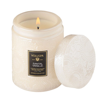 Voluspa Santal Vanille 5.5oz Small Jar Candle