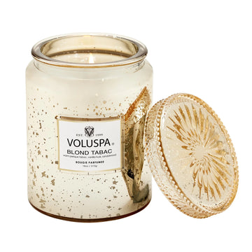 Voluspa Blond Tabac 18oz Large Jar Candle