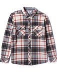 Vissla Eco-Zy Long Sleeve Polar Flannel Shirt-Dune