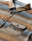 Vissla Eco-Zy Long Sleeve Polar Flannel Shirt-Khaki