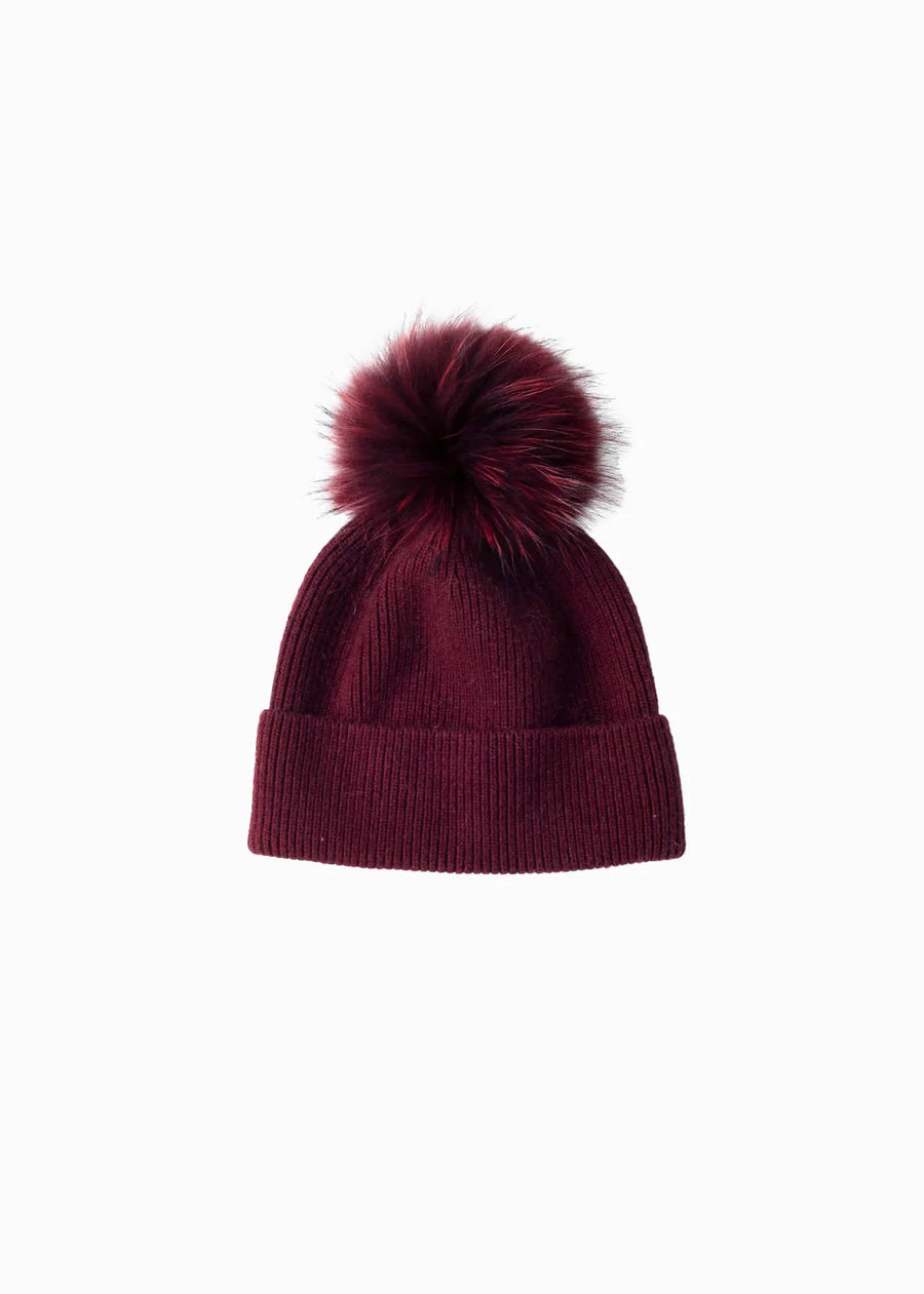 Snap it Off Pom Pom Beanie