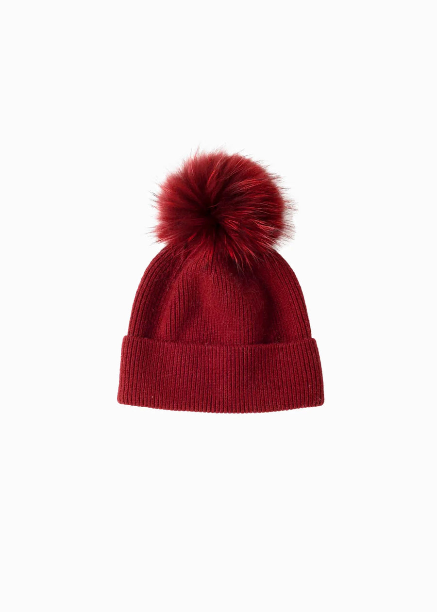 Snap it Off Pom Pom Beanie