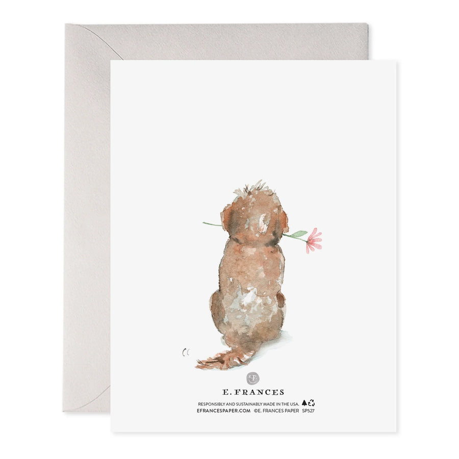 E. Frances Dog Mom Greeting Card