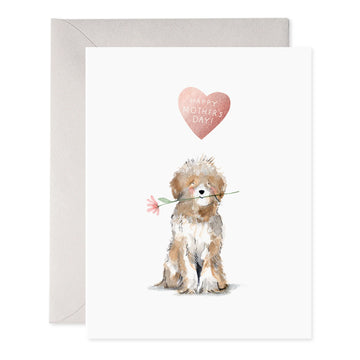 E. Frances Dog Mom Greeting Card