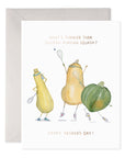 E.Frances Squash Dads Father's Day Card